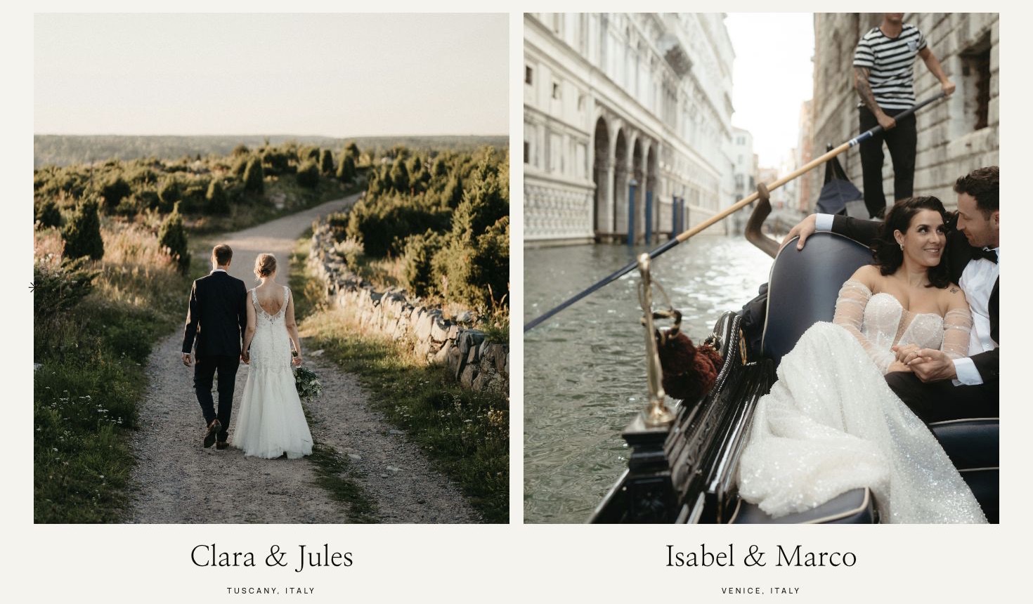 LUMEN — Collection of wedding stories