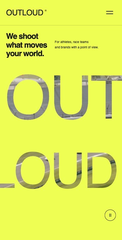 OUTLOUD — First screen on a phone